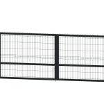 Brama dwuskrzydłowa panelowa 3D