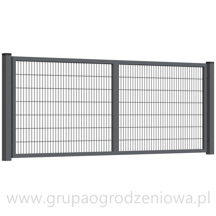 Brama dwuskrzydłowa panelowa 2D