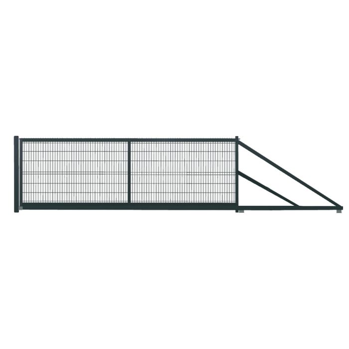 Brama przesuwna panelowa 3D